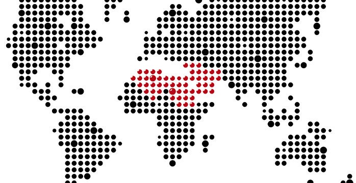mena area dot map